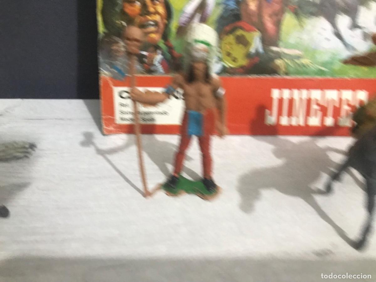 Figuras de goma y PVC: Jinetes indios comansi ref 210 - Foto 4