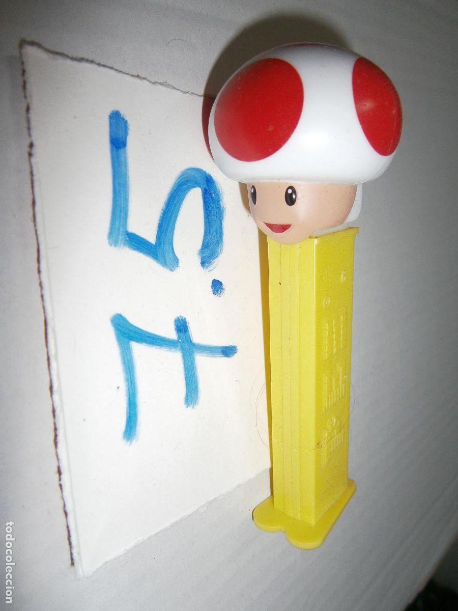 Figuras de goma y PVC: DOSIFICADOR PEZ - SUPER MARIO - Foto 1
