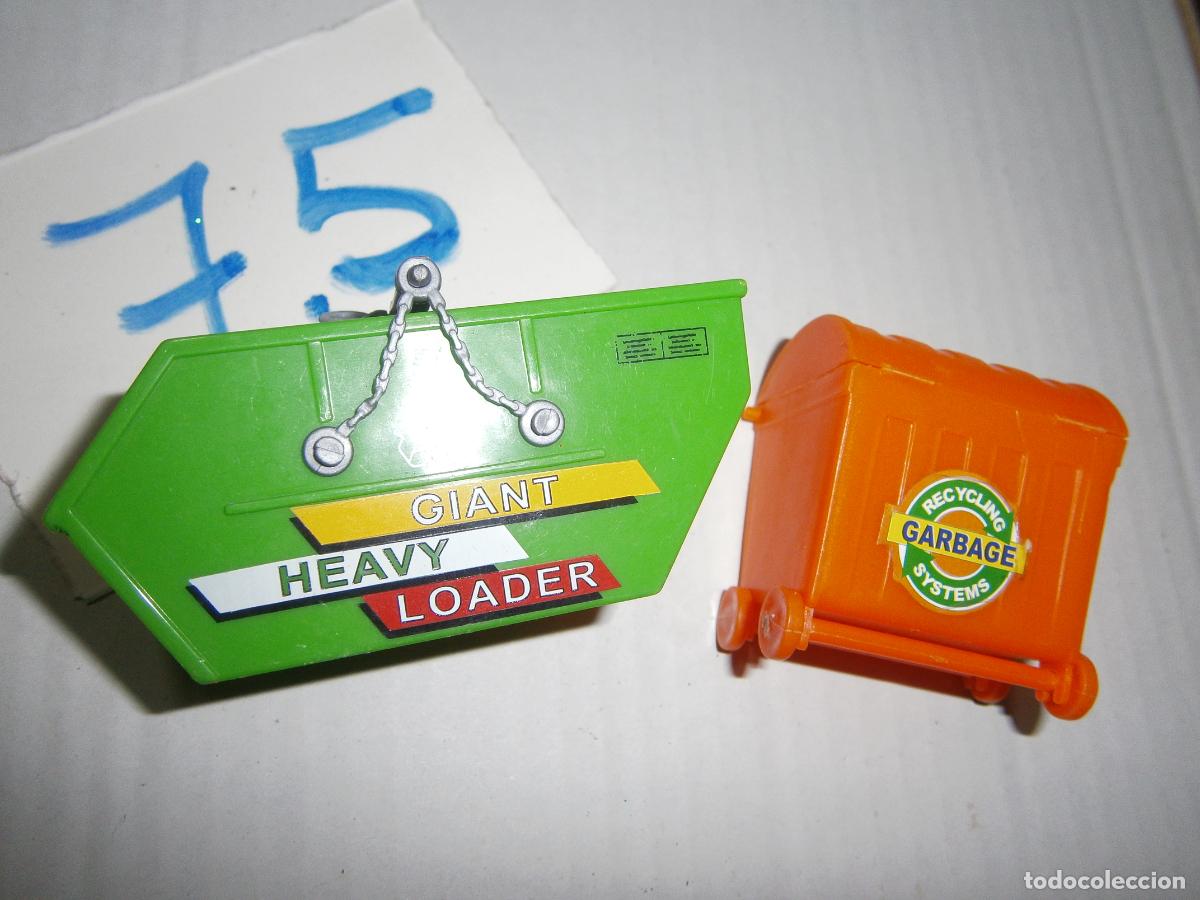 Figuras de goma y PVC: CONTENEDORES DE BASURA - Foto 1