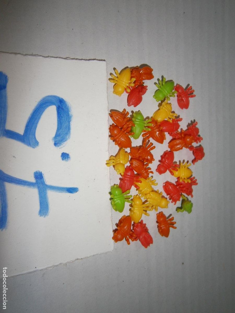 Gummi- und PVC-Figuren: GRAN LOTE DE MOSCAS O ABEJAS
