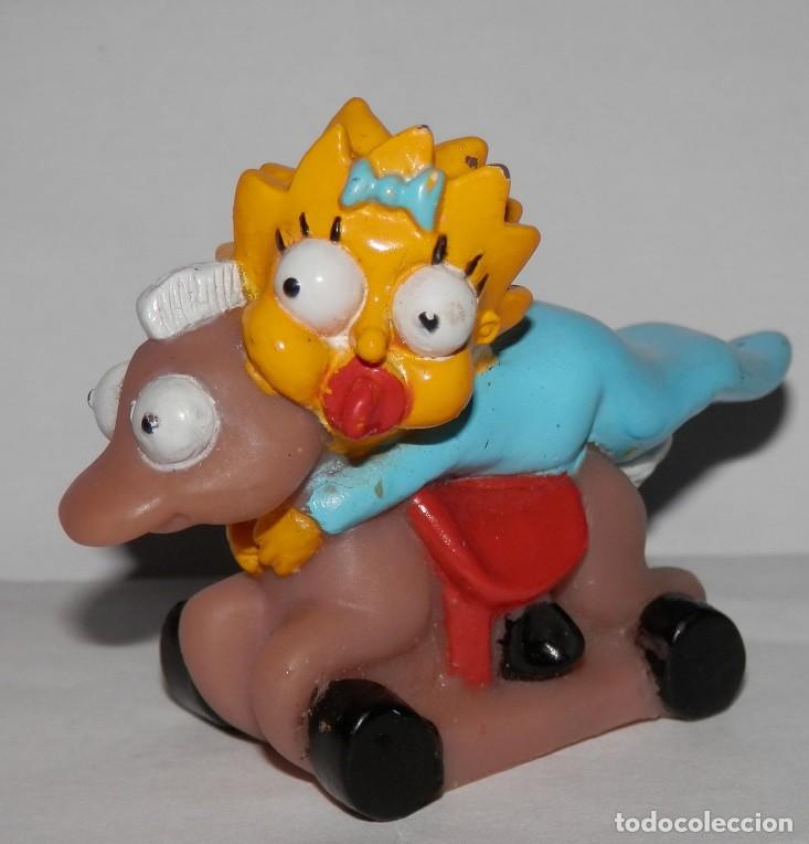 Figuras de goma y PVC: FIGURA DE PVC DE LA SERIE LOS SIMPSONS - Foto 1