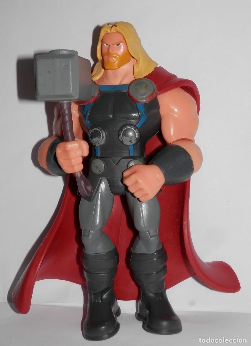 Figuras de goma y PVC: FIGURA DE LA MARVEL - THOR - Foto 1