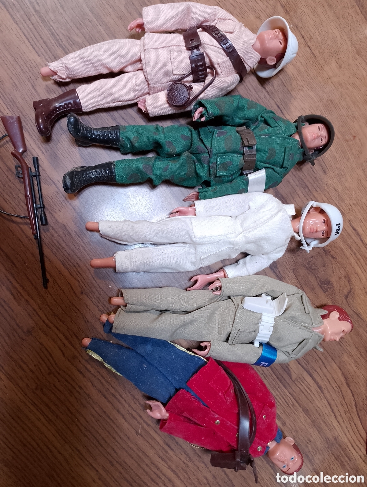 Figuras de goma y PVC: Lote de 10 mu&ntilde;ecos Madelman - Foto 7