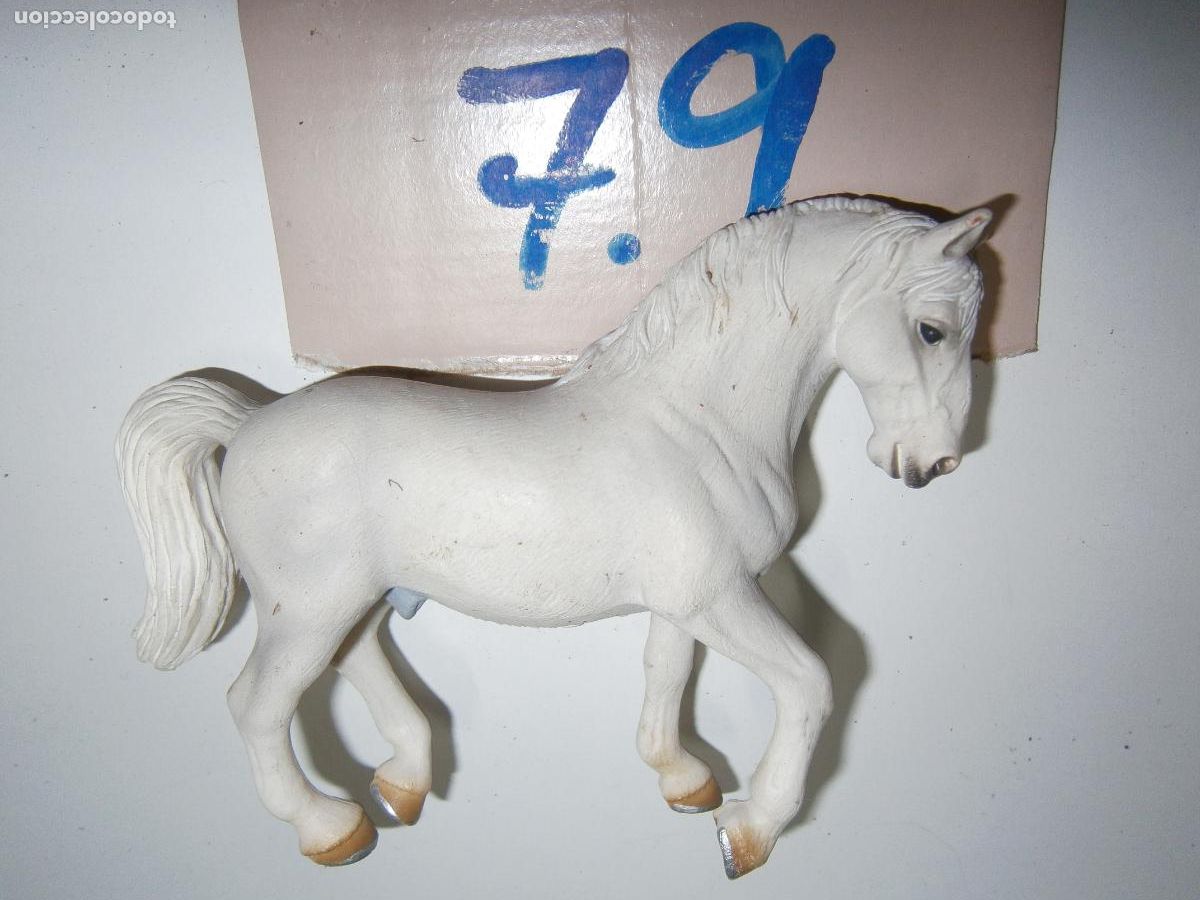 Figurines en Caoutchouc et PVC: FIGURA DE GOMA O PVC - CABALLO BLANCO