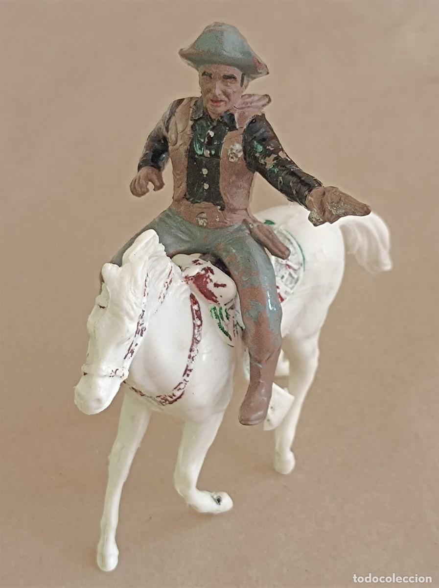 Figuras de goma y PVC: MARX CABALLO Y SHERIFF - Foto 1