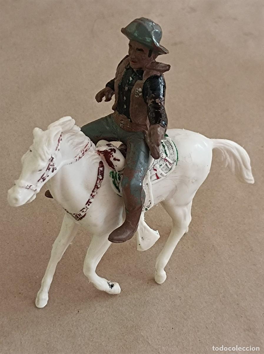 Figuras de goma y PVC: MARX CABALLO Y SHERIFF - Foto 2