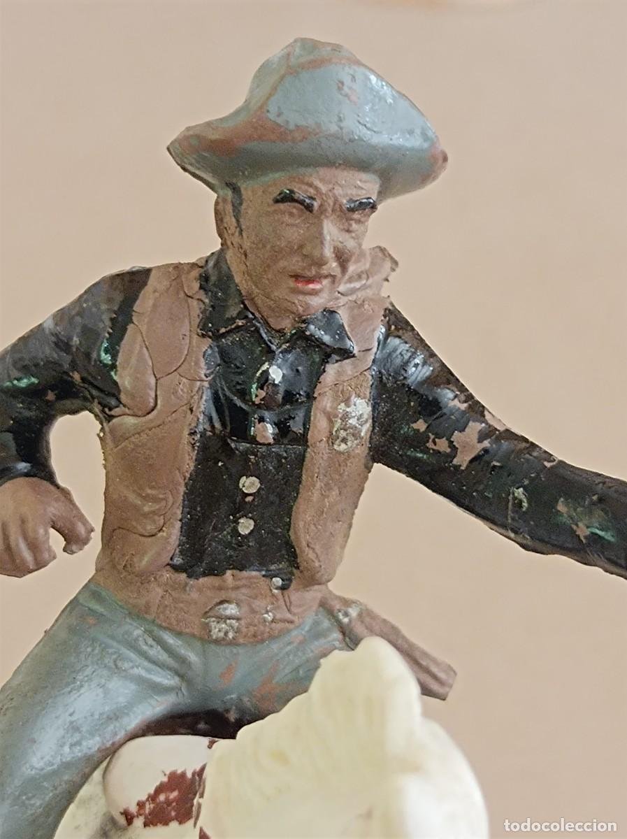 Figuras de goma y PVC: MARX CABALLO Y SHERIFF - Foto 4