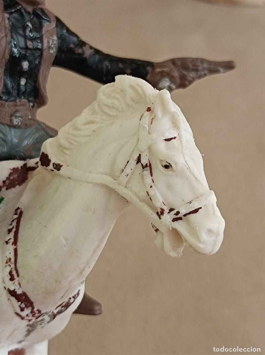 Figuras de goma y PVC: MARX CABALLO Y SHERIFF - Foto 6