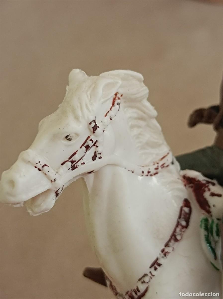 Figuras de goma y PVC: MARX CABALLO Y SHERIFF - Foto 7