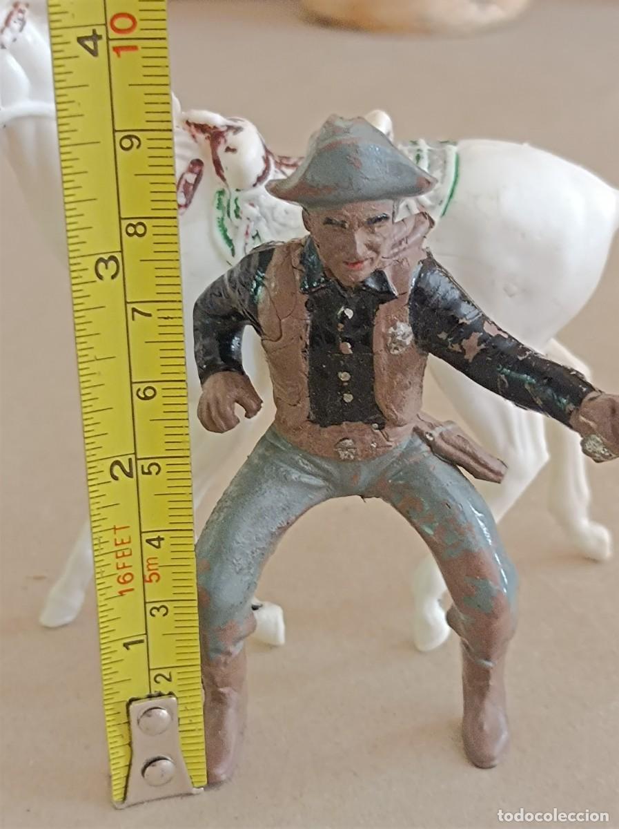 Figuras de goma y PVC: MARX CABALLO Y SHERIFF - Foto 14