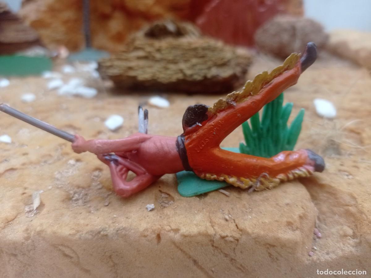 Figuras de goma y PVC: Indio de elastolin jecsan - Foto 4