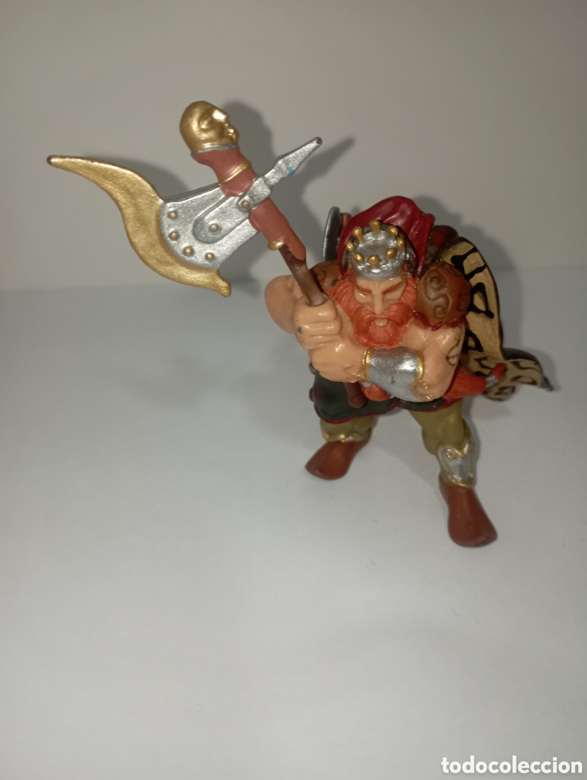 Figuras de Borracha e PVC: REY DE LOS ENANOS GUERRERO FIGURA DE PVC