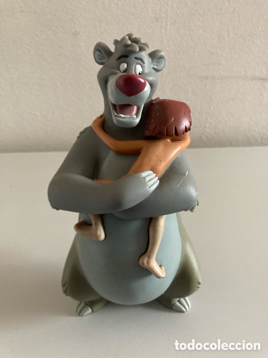 Figuras de goma y PVC: Baloo y Mowgli. El libro de la selva - Foto 1
