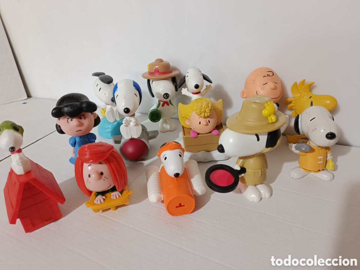 Figuras de goma y PVC: Figuras Snoopy, McDonalds - Foto 2
