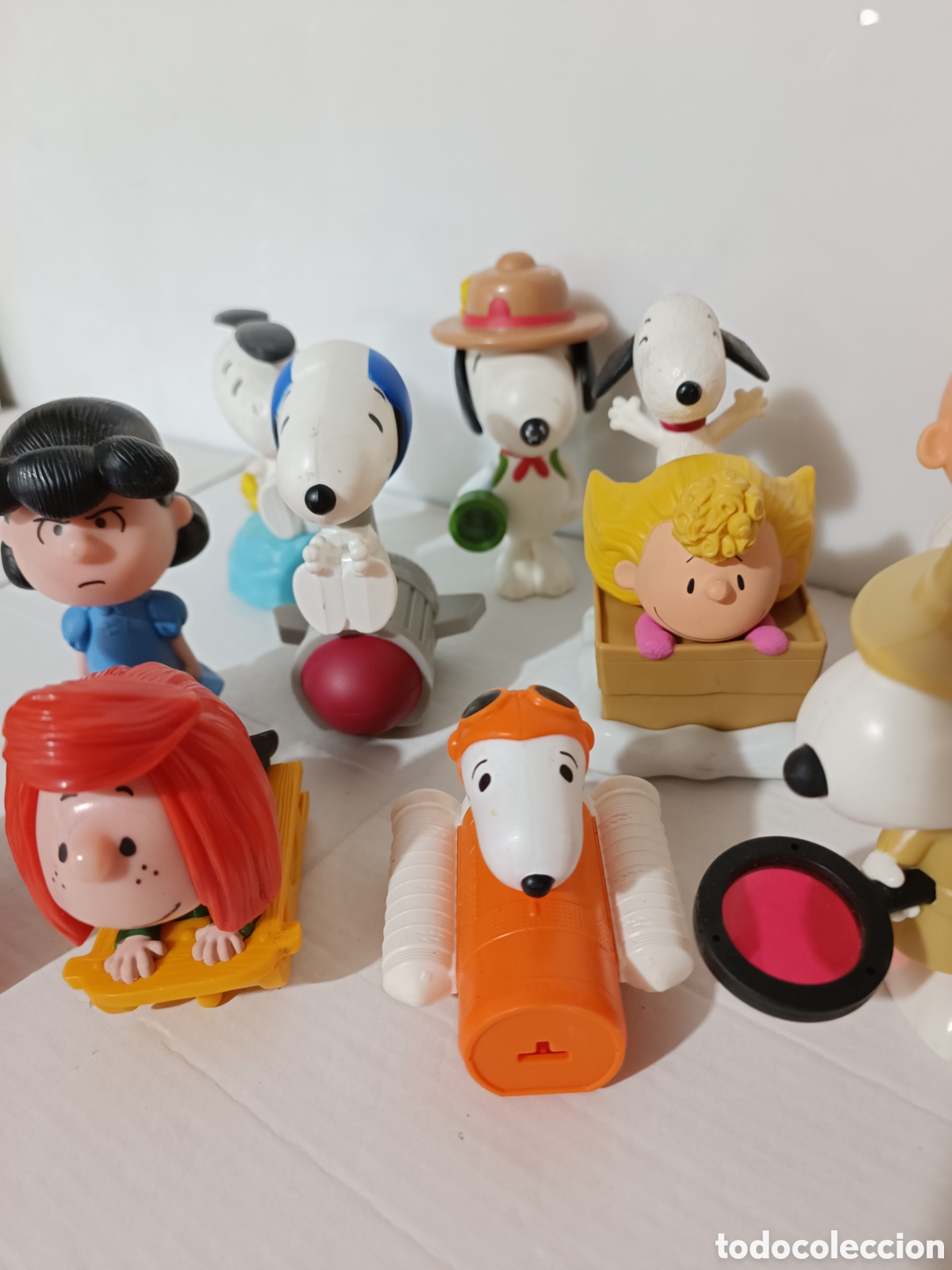 Figuras de goma y PVC: Figuras Snoopy, McDonalds - Foto 4