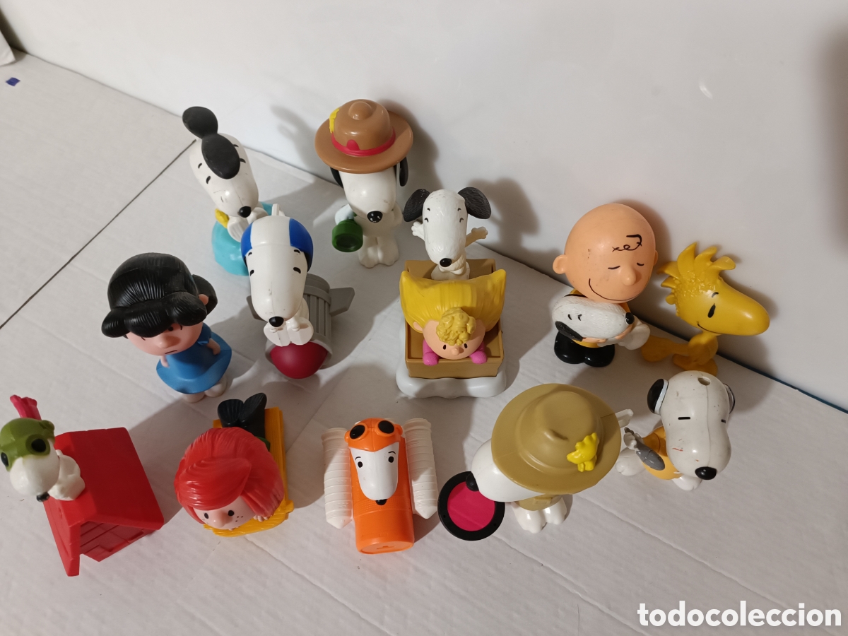 Figuras de goma y PVC: Figuras Snoopy, McDonalds - Foto 6
