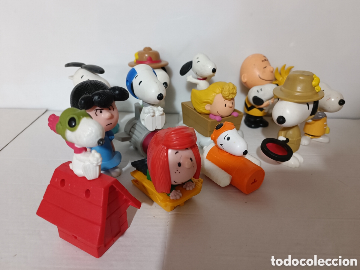 Figuras de goma y PVC: Figuras Snoopy, McDonalds - Foto 7