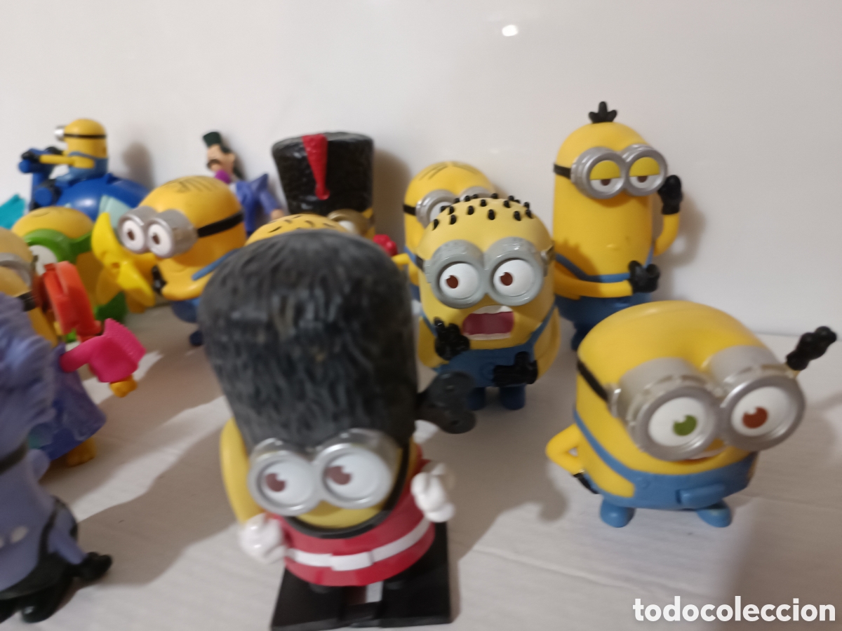 Figuras de goma y PVC: Figuras Minions McDonalds - Foto 2
