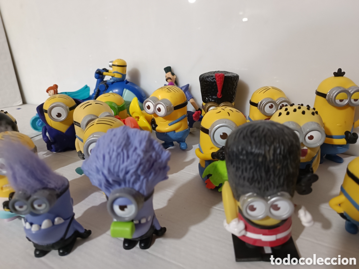 Figuras de goma y PVC: Figuras Minions McDonalds - Foto 3