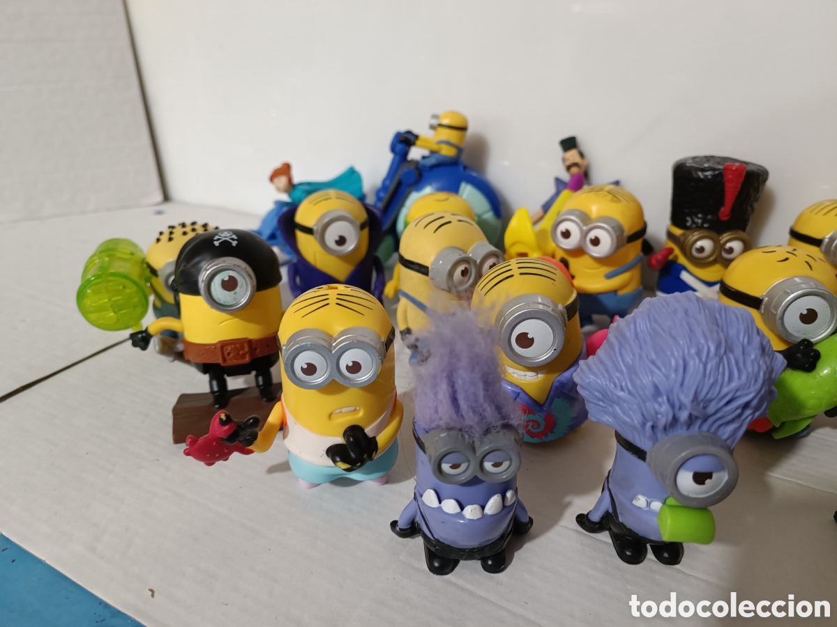 Figuras de goma y PVC: Figuras Minions McDonalds - Foto 4