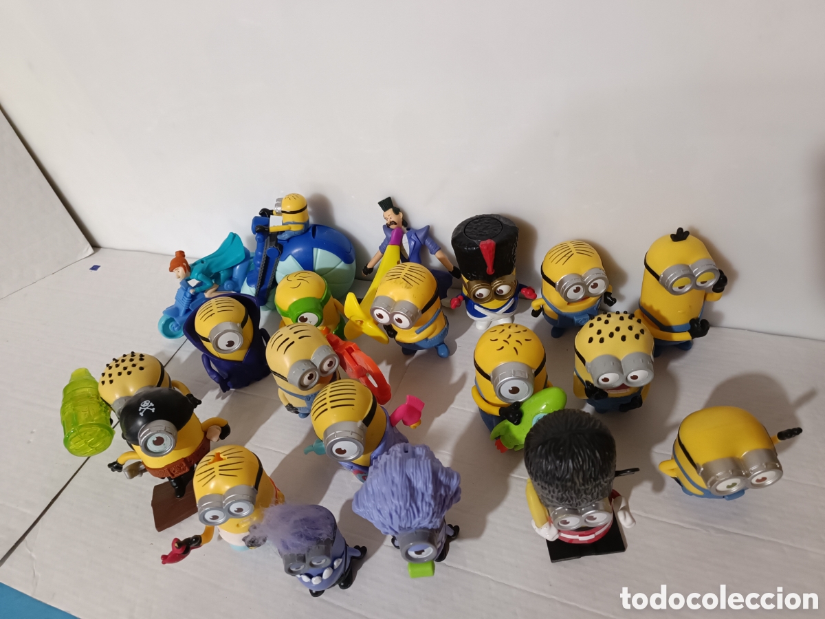 Figuras de goma y PVC: Figuras Minions McDonalds - Foto 7