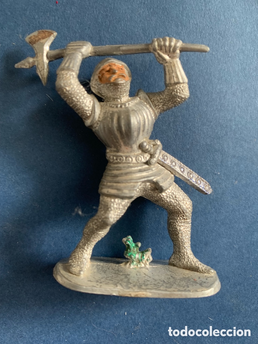 Figuras de goma y PVC: Figura medieval pl&aacute;stico 5 cm