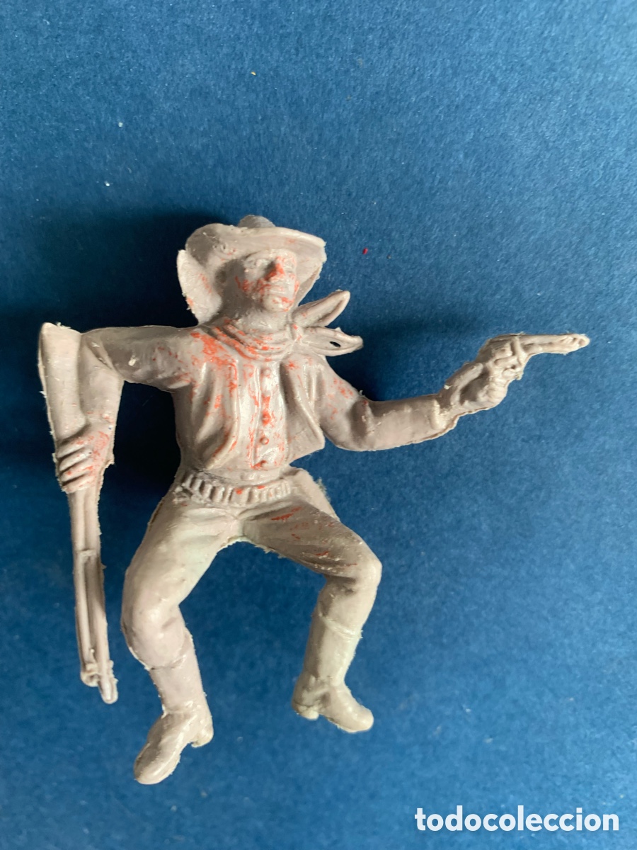 Figuras de goma y PVC: Vaquero comansi jinete - Foto 1
