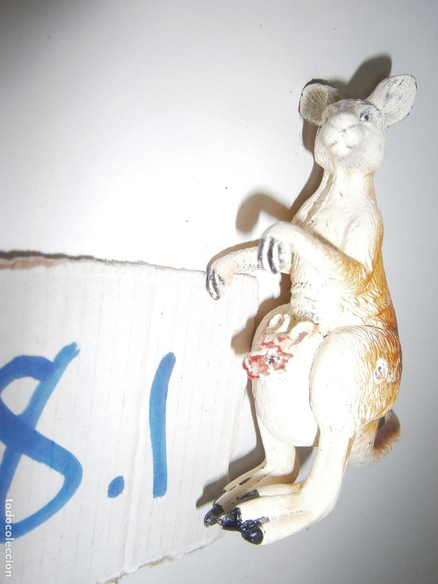 Figuras de Borracha e PVC: FIGURA DE GOMA O PVC - CANGURO CON CRIA