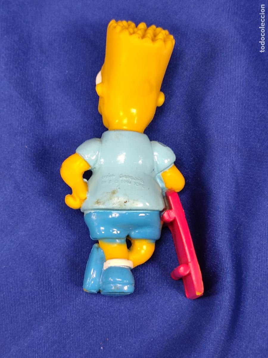 Figuras de goma y PVC: FIGURA PLASTICO DURO - Bart Simpson los - PVC - Foto 2
