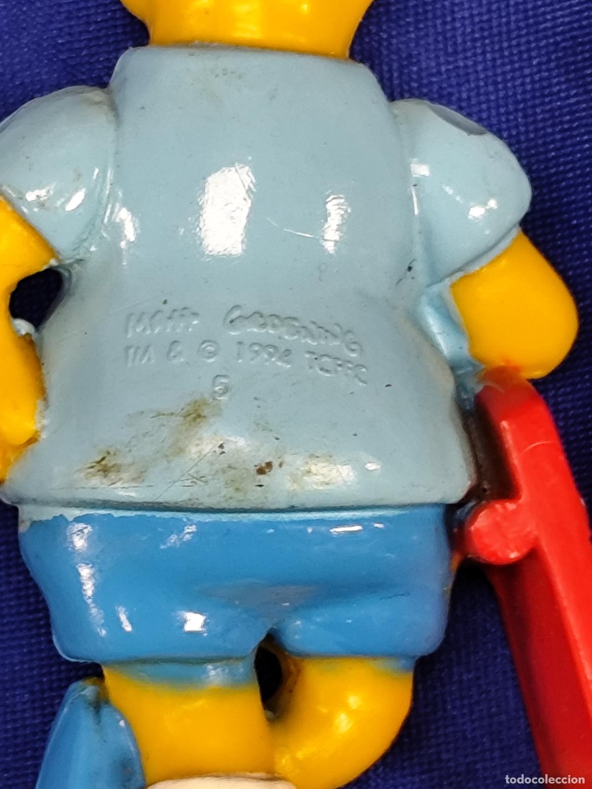 Figuras de goma y PVC: FIGURA PLASTICO DURO - Bart Simpson los - PVC - Foto 3