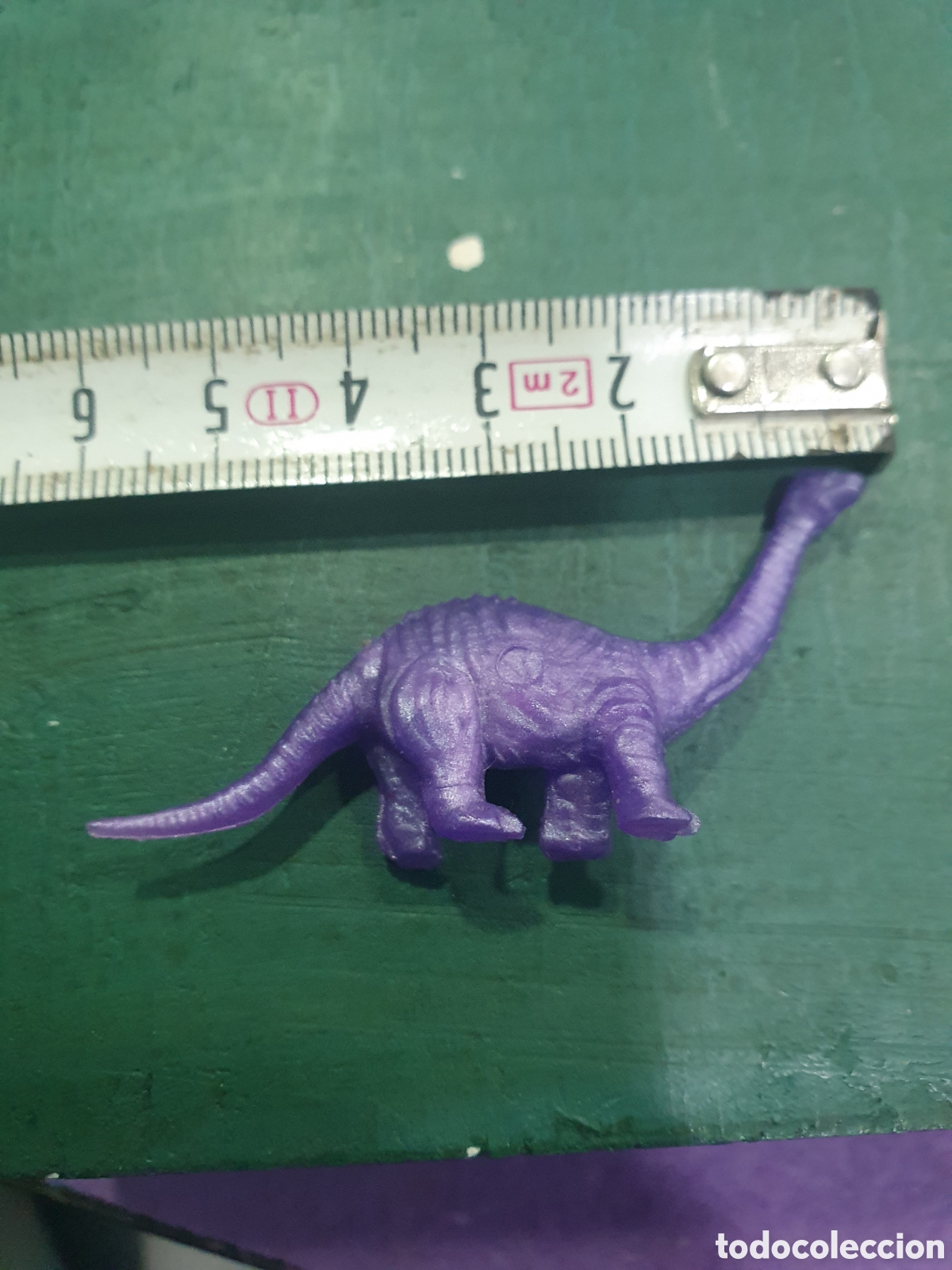 Figuras de goma y PVC: Dinosaurio de pl&aacute;stico Dunkin. (L24) - Foto 2