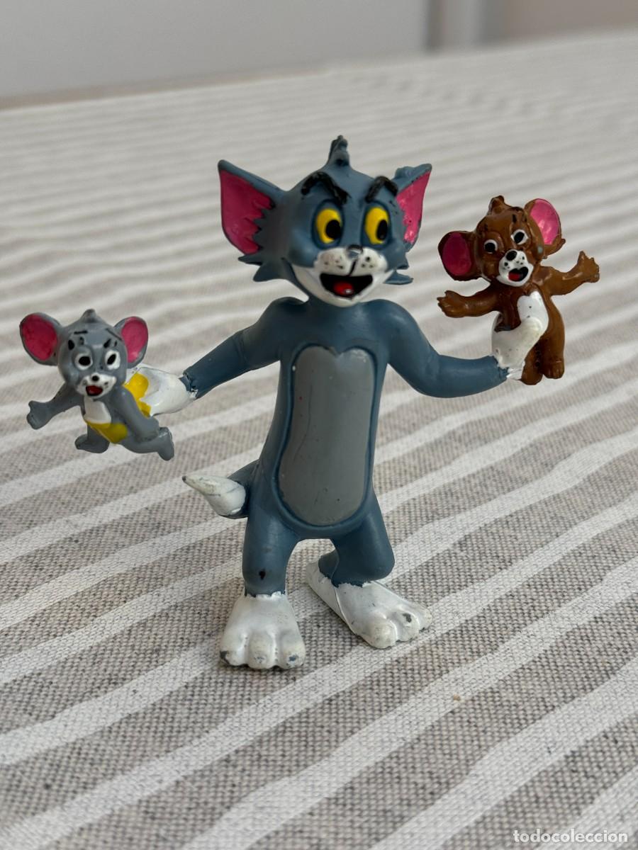 Figuras de goma y PVC: FIGURA TOM Y JERRY Y EL BEB&Eacute;, DE C&Oacute;MICS SPAIN - Foto 1