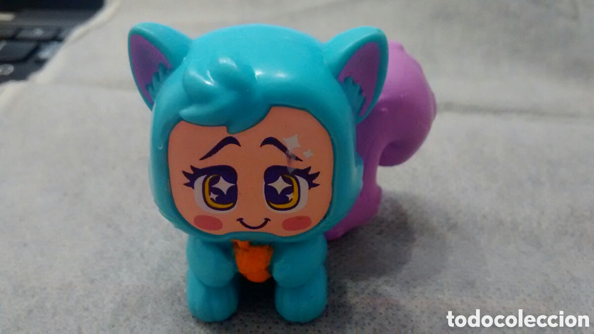 Figuras de goma y PVC: GATA. MOJIPOPS. BURGER KING,2021 - Foto 1