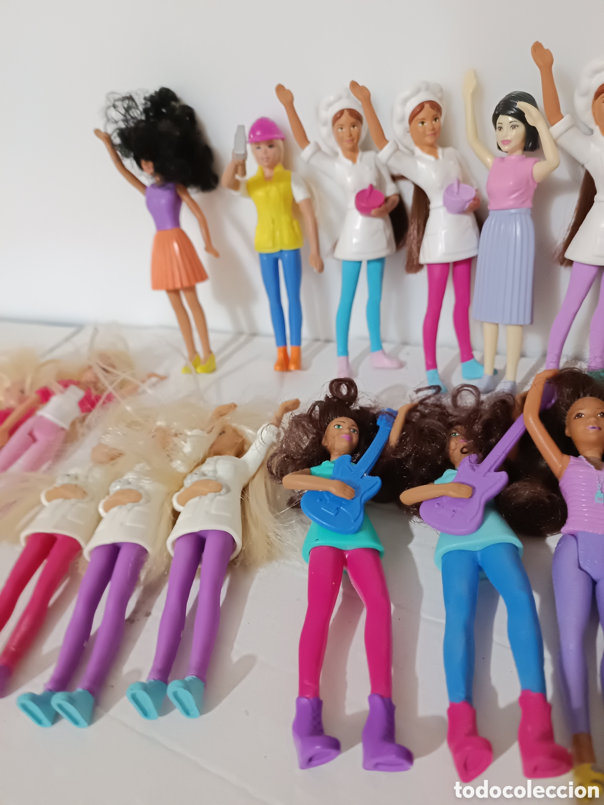Figuras de goma y PVC: Figuras Barbie McDonalds - Foto 2