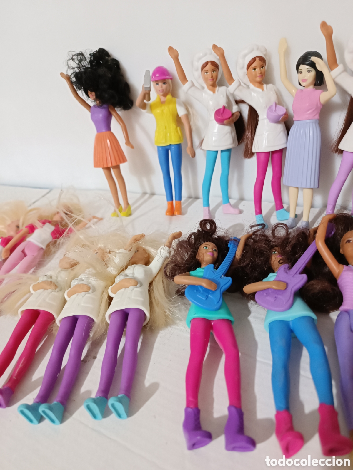 Figuras de goma y PVC: Figuras Barbie McDonalds - Foto 3