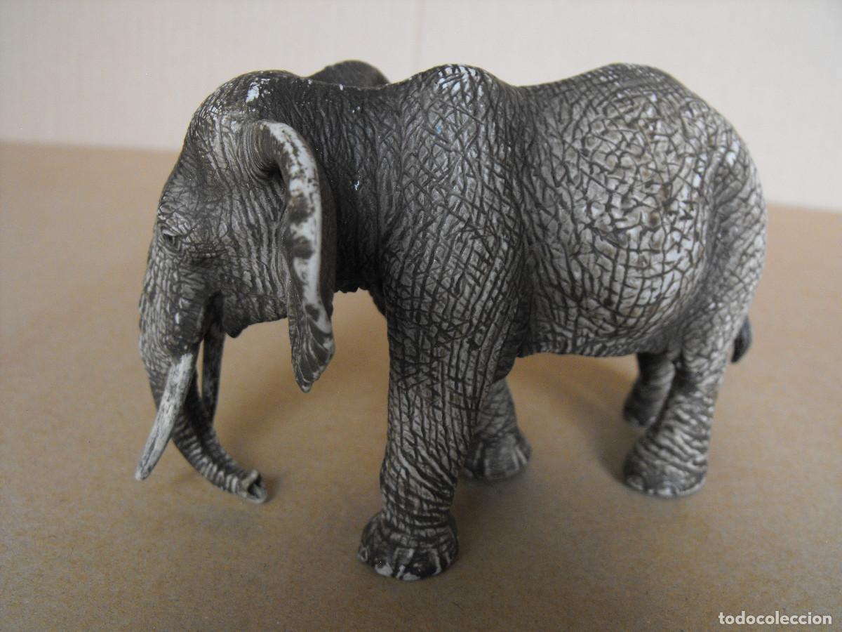 Figuras de goma y PVC: SCHLEICH. Elefante africano. - Foto 2