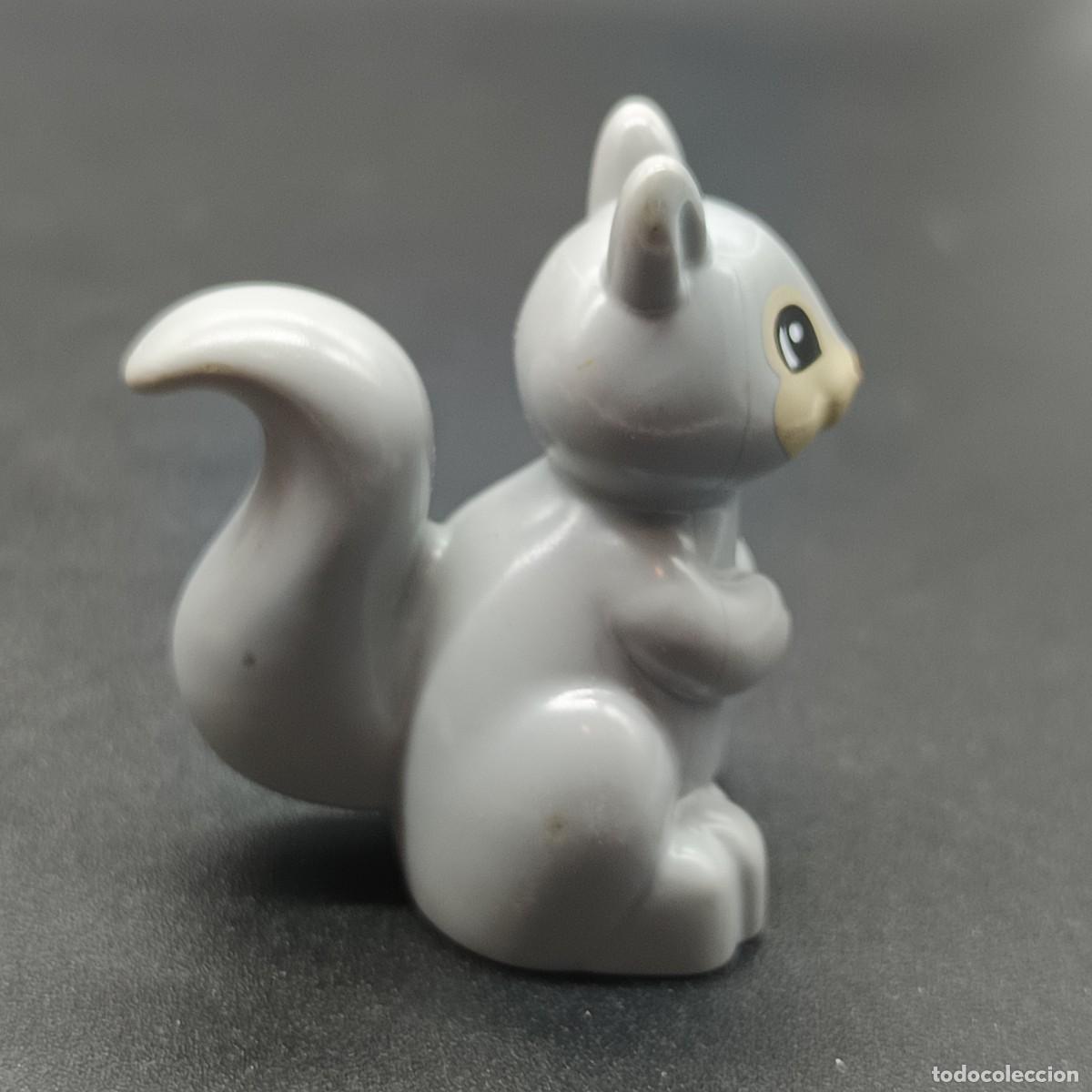 Figuras de goma y PVC: LEGO DUPLO ARDILLA GRIS - Foto 2