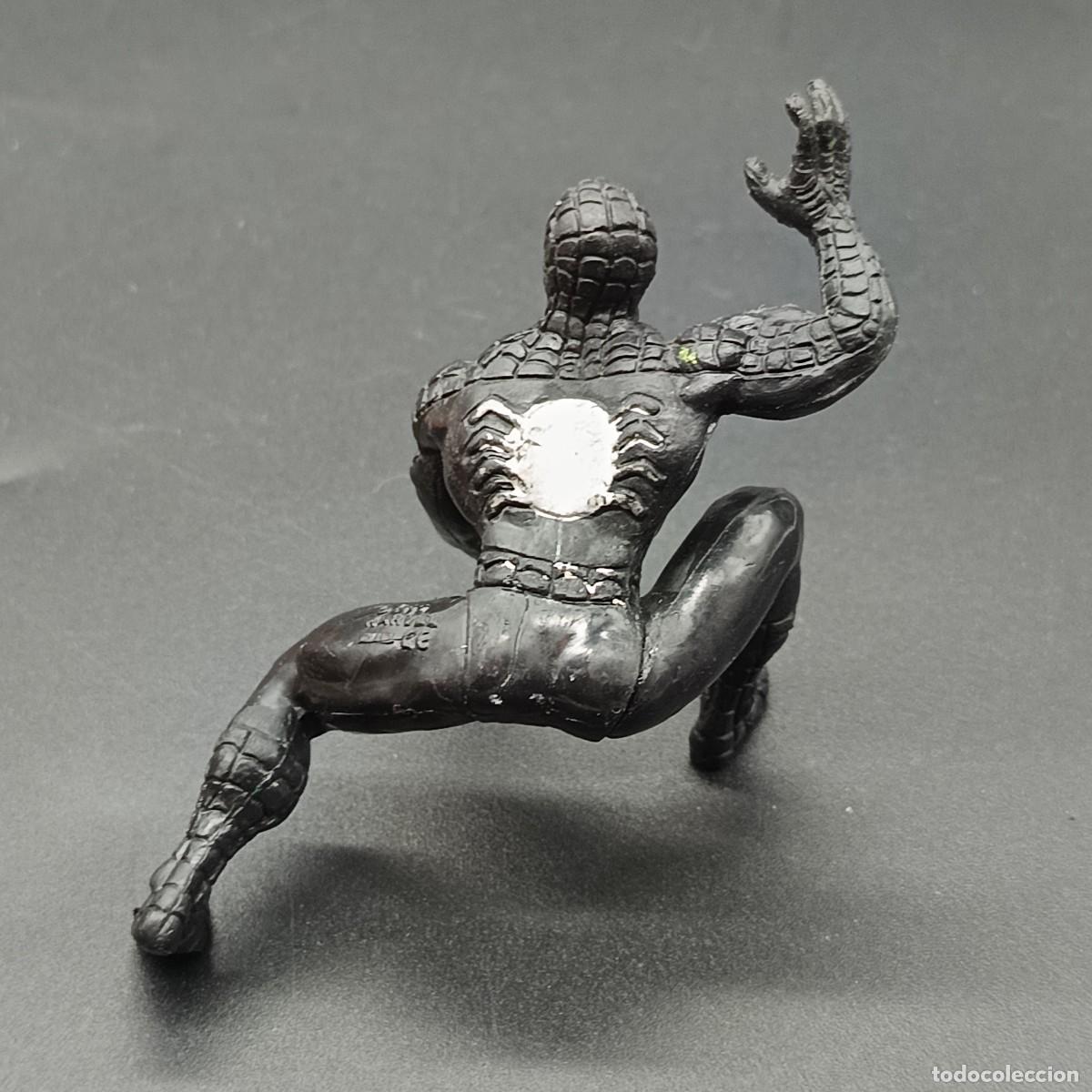 Figuras de goma y PVC: FIGURA MARVEL SPIDERMAN NEGRO 1996 - Foto 2