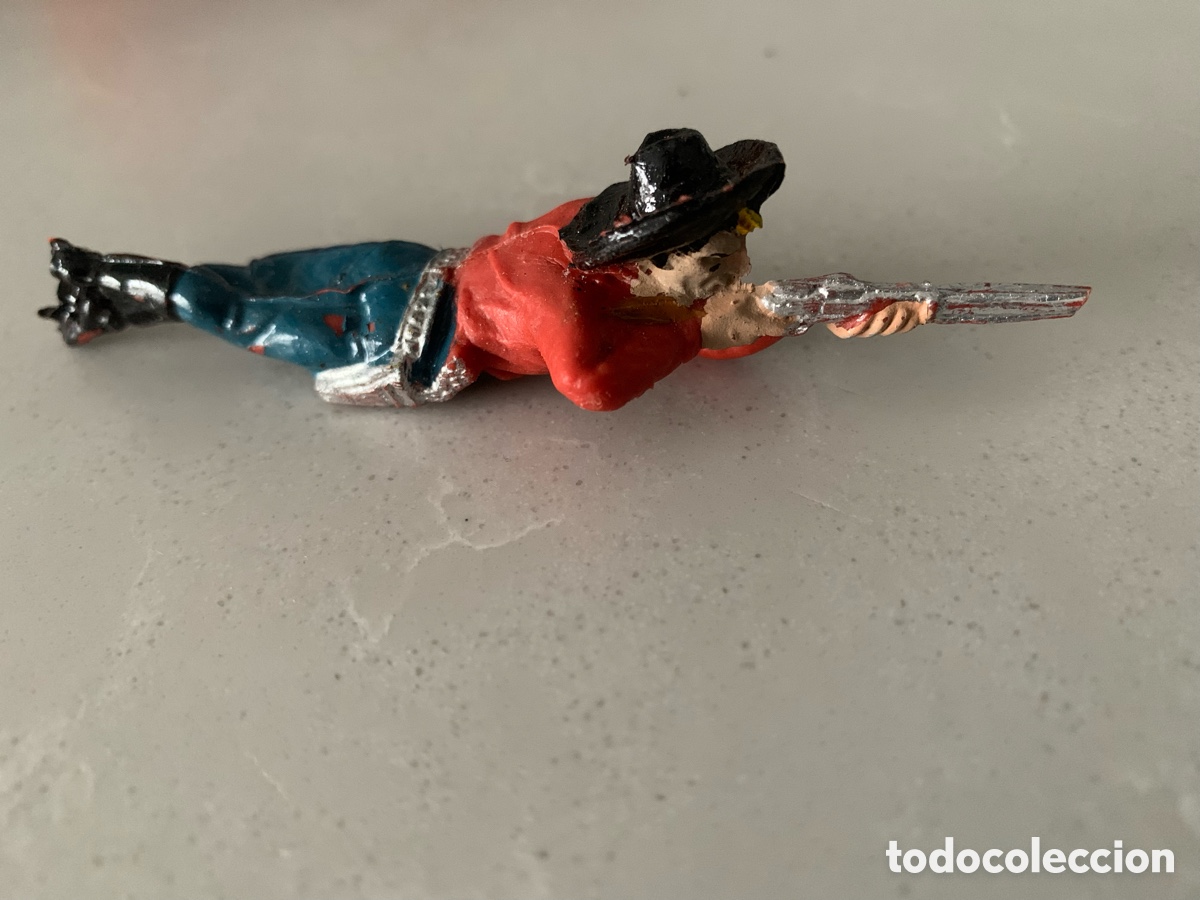 Figuras de goma y PVC: Vaquero comansi primera epoca - Foto 2