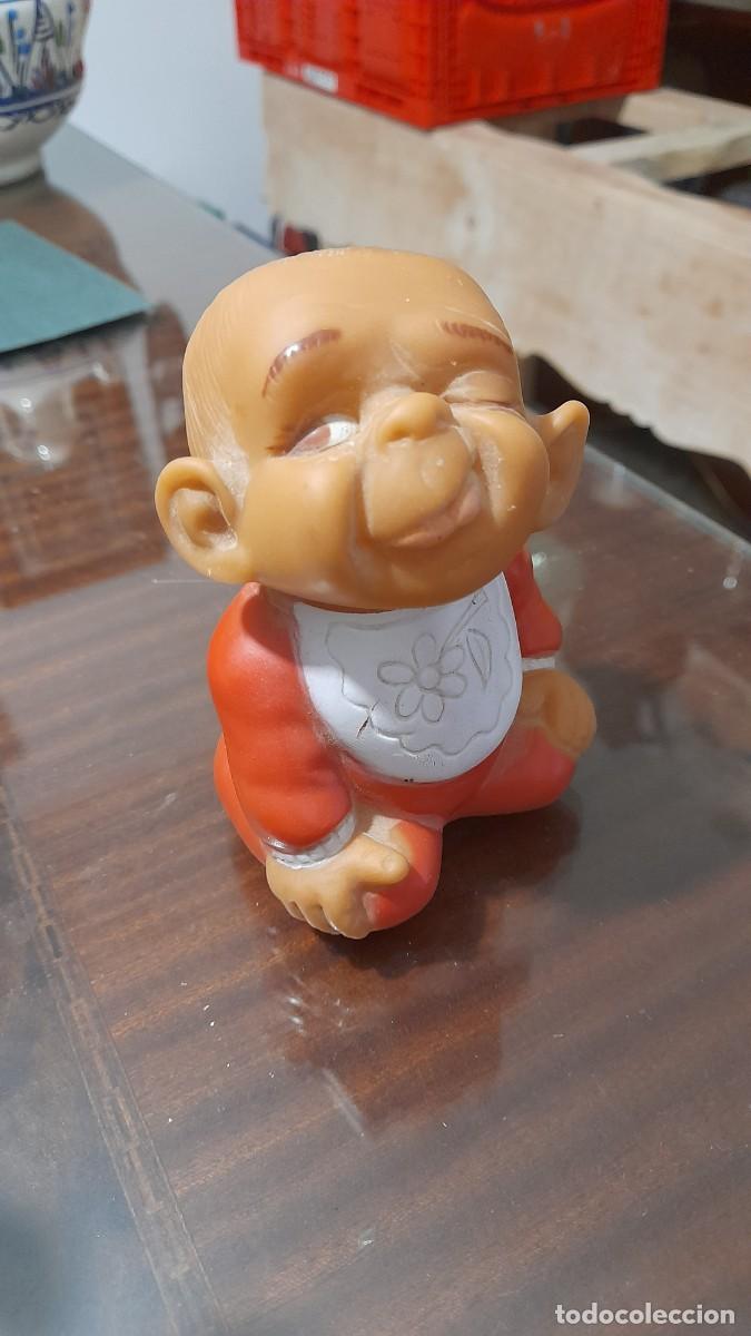 Figuras de goma y PVC: Mu&ntilde;eco de goma pere beb&eacute; - Foto 1