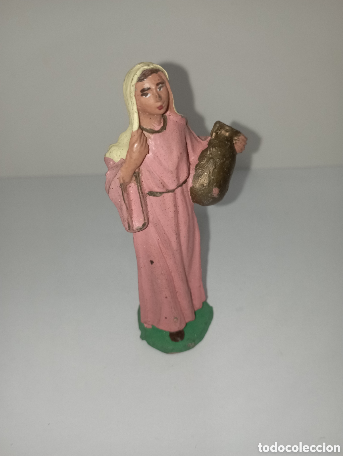 Gummi- und PVC-Figuren: AGUADORA FIGURA PARA BELEN O NACIMIENTO MUJER LLEVANDO CANTARO DE AGUA