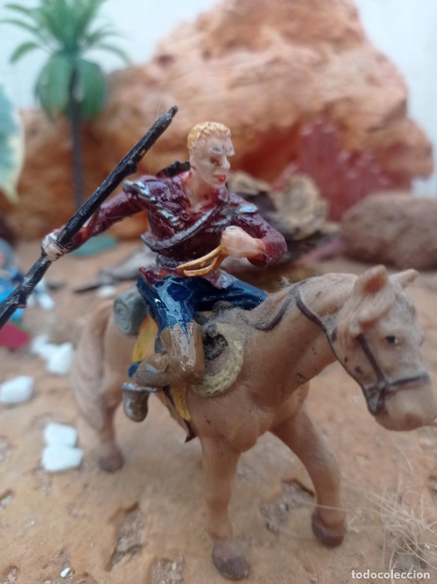 Figuras de goma y PVC: B&uacute;falo bill de elastolin jecsan - Foto 1