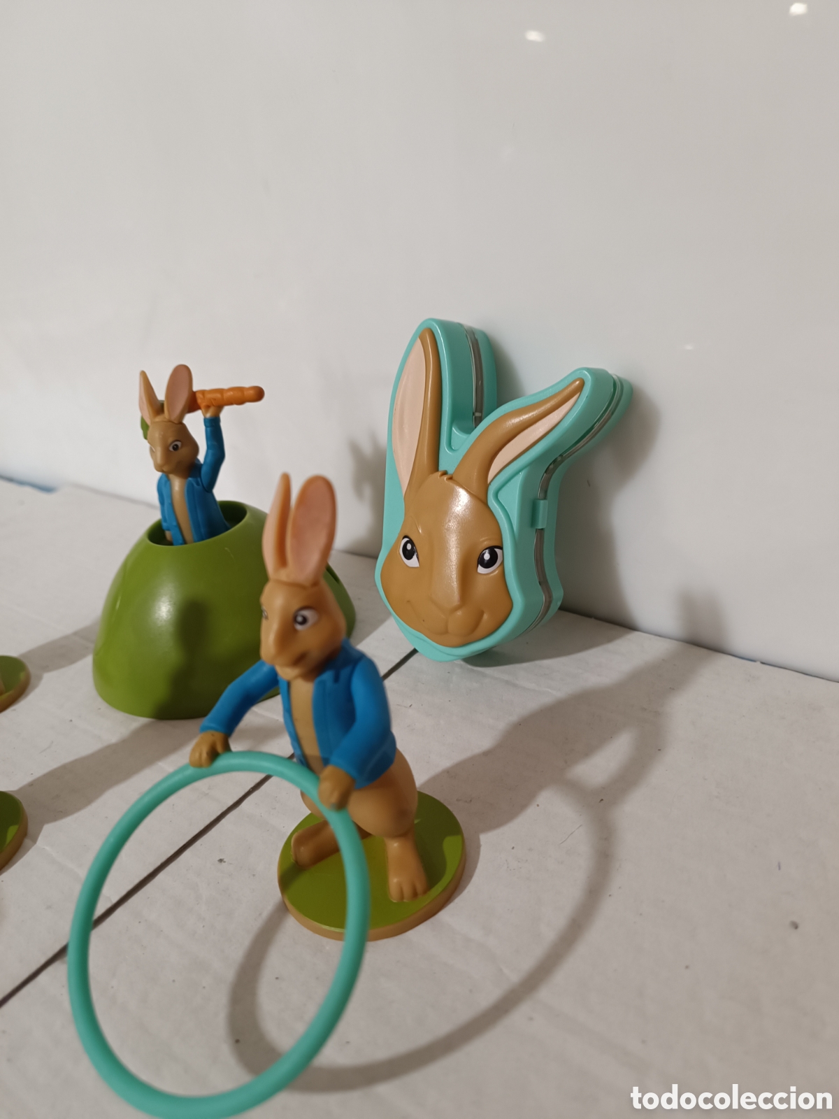 Figuras de goma y PVC: Figuras Peter rabbit burger King y McDonalds - Foto 2