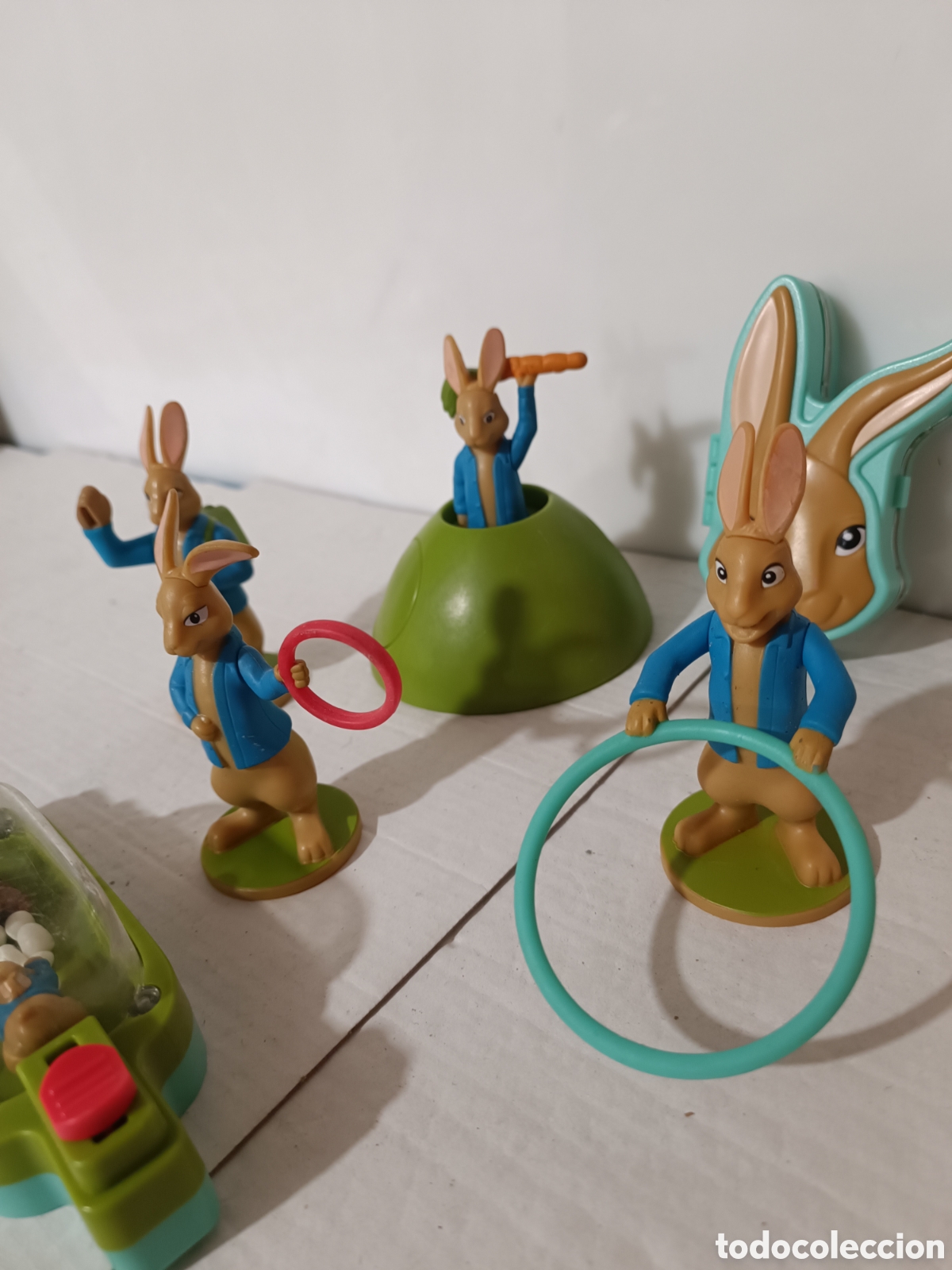 Figuras de goma y PVC: Figuras Peter rabbit burger King y McDonalds - Foto 3