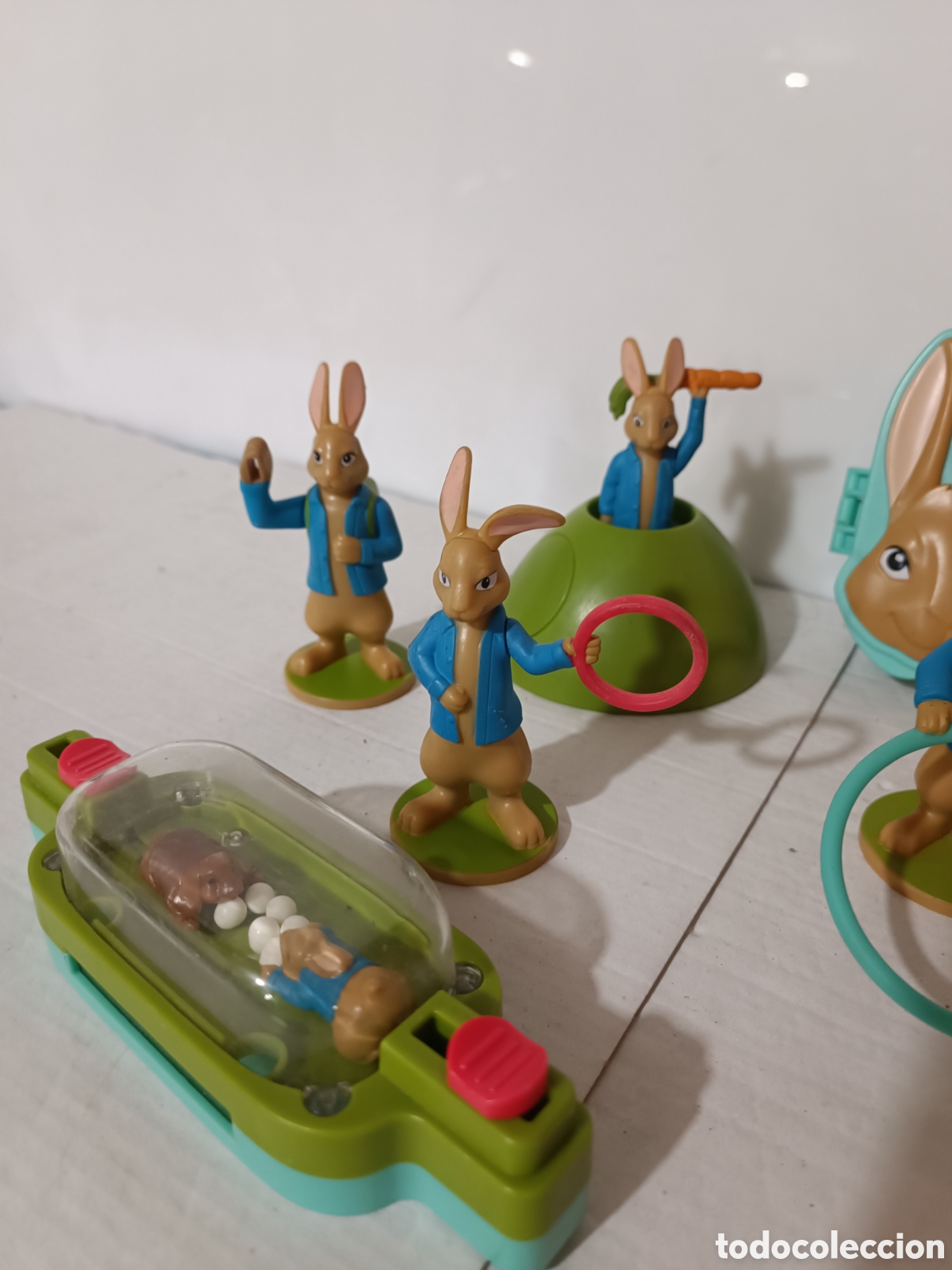 Figuras de goma y PVC: Figuras Peter rabbit burger King y McDonalds - Foto 4