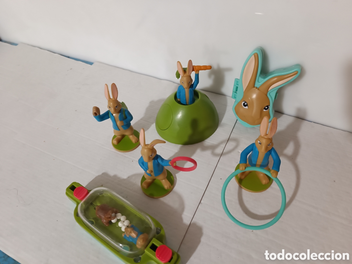Figuras de goma y PVC: Figuras Peter rabbit burger King y McDonalds - Foto 5