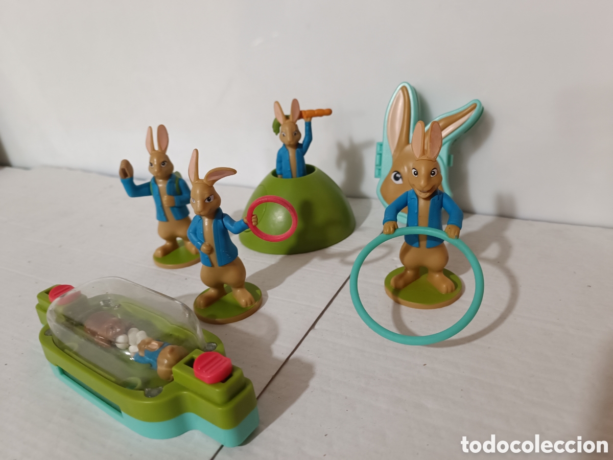 Figuras de goma y PVC: Figuras Peter rabbit burger King y McDonalds - Foto 1
