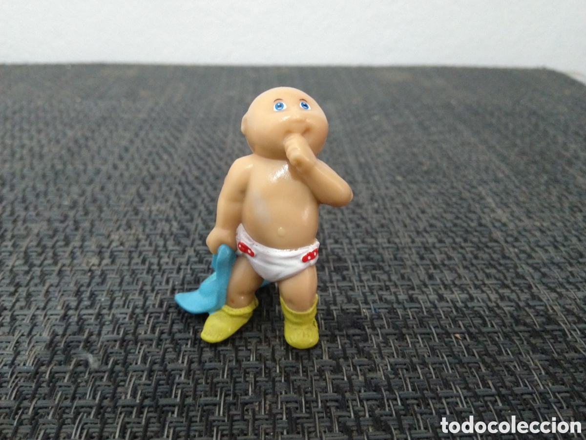 Rubber and PVC Figures: FIGURA PVC MU&Ntilde;ECA REPOLLO GARBAGE PATCH KIDS A&Ntilde;OS 80 BEBE BABY PA&Ntilde;UELO TOALLITA