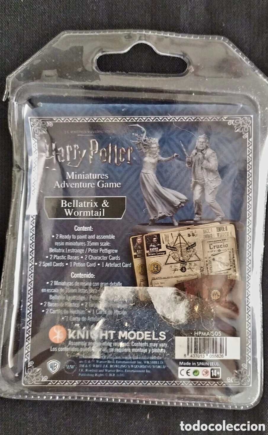 Figuras de goma y PVC: Knight Models Harry Potter Bellatrix Wormtail Pack - Foto 2