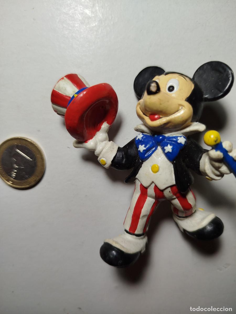 Figuras de goma y PVC: Figura mickey con baston pvc - Foto 2
